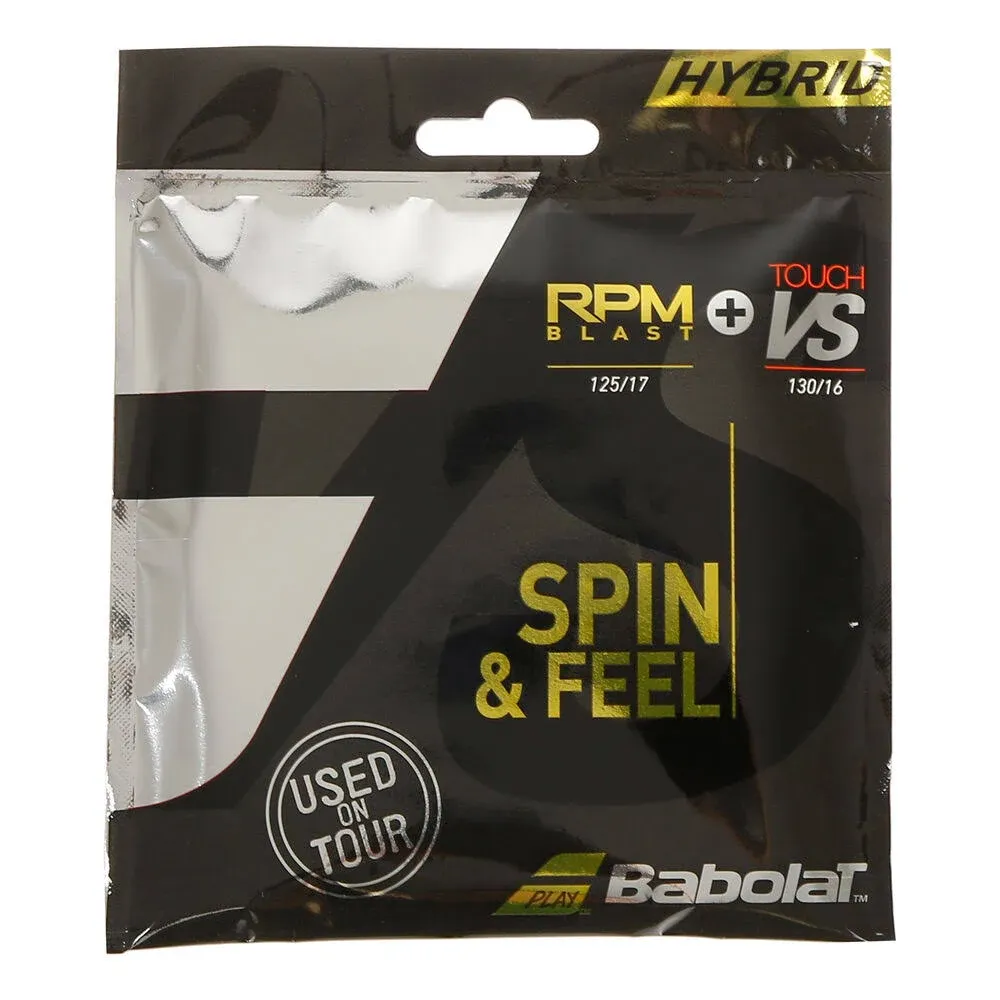 Babolat RPM Blast 125 + Touch Vs 130 String Set