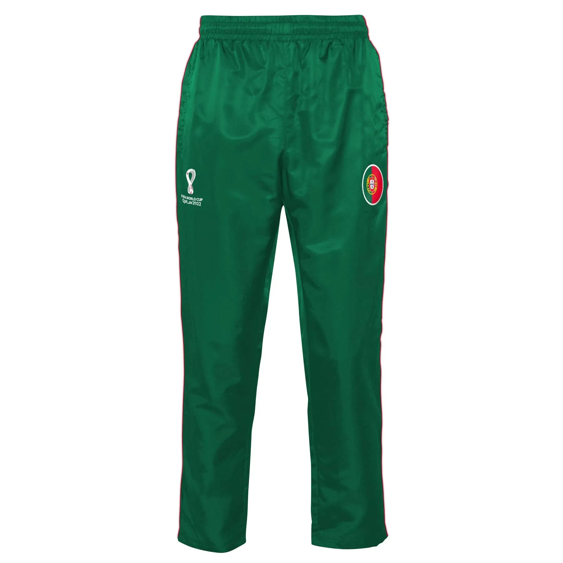 Outerstuff Mens FIFA World Cup Contrast Training Track Pant, Green M Portugal