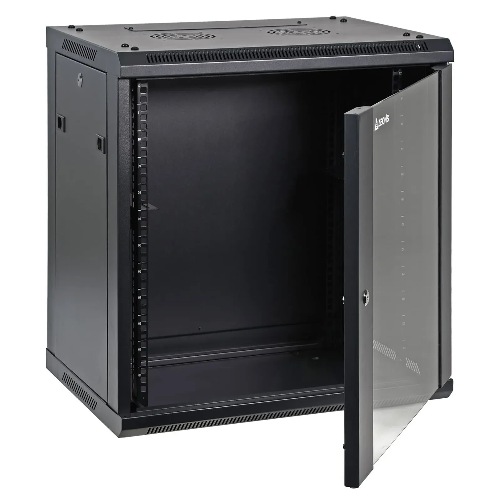 12U Professional Wall Mount Network Server Cabinet Enclosure 19-Inch Server Ne