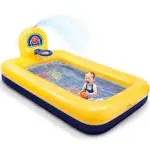 Kiddie Pool, Evajoy Inflatable Kids Pool, Summer Water Party Inflatable Pool for Backyard & Garden 90 * 55 * 35 inch