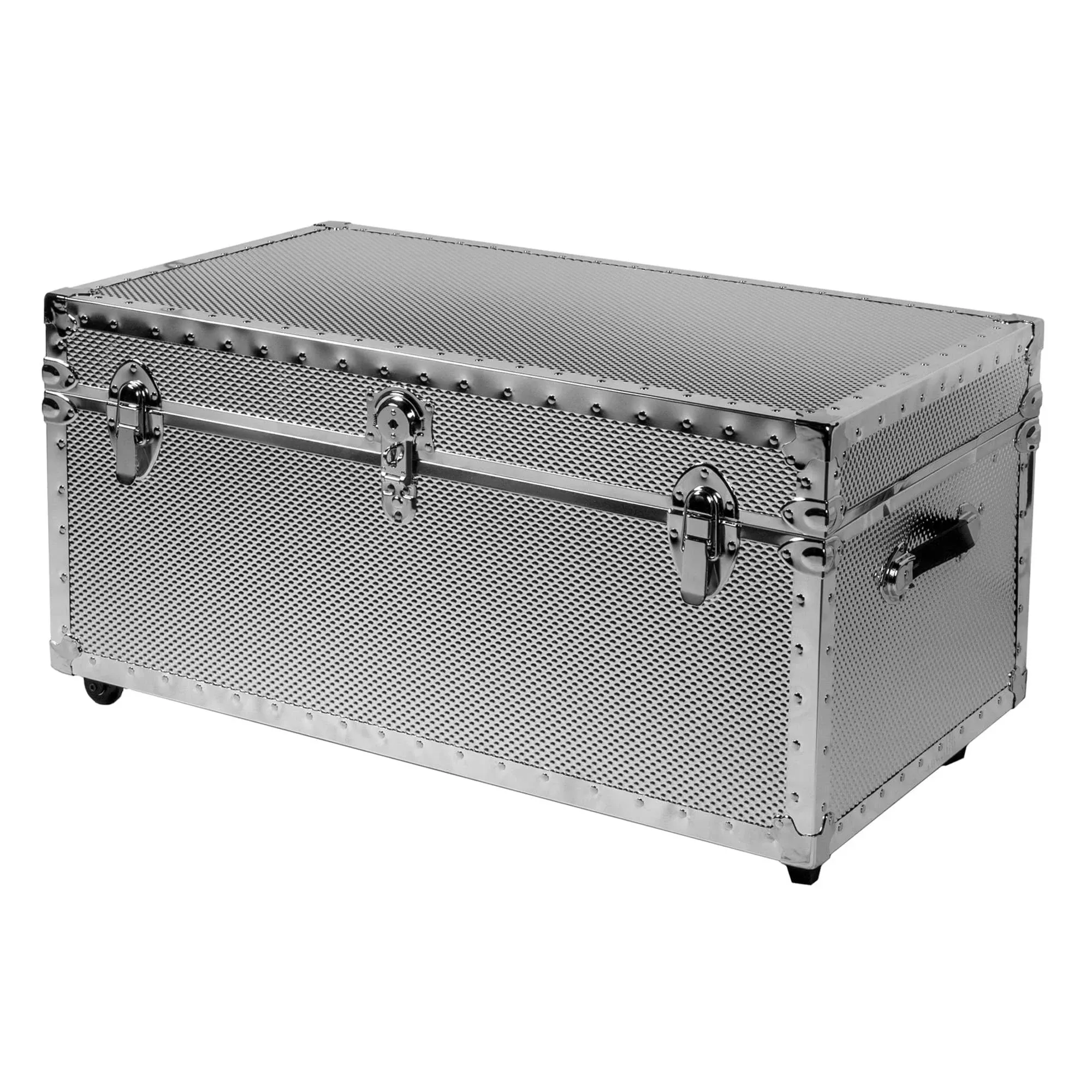 DormCo Embossed Steel Oversized Trunk - USA Made 36" x 21" x 16"