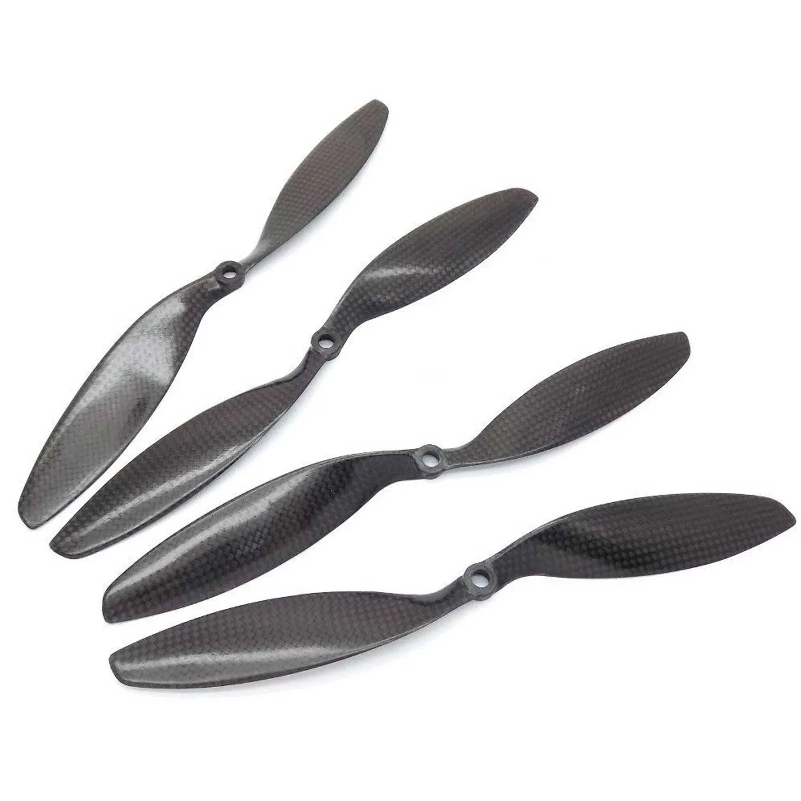 4 Pieces 1045 10x4.5 Full Carbon Fiber Propeller Set (2)CW (2)CCW