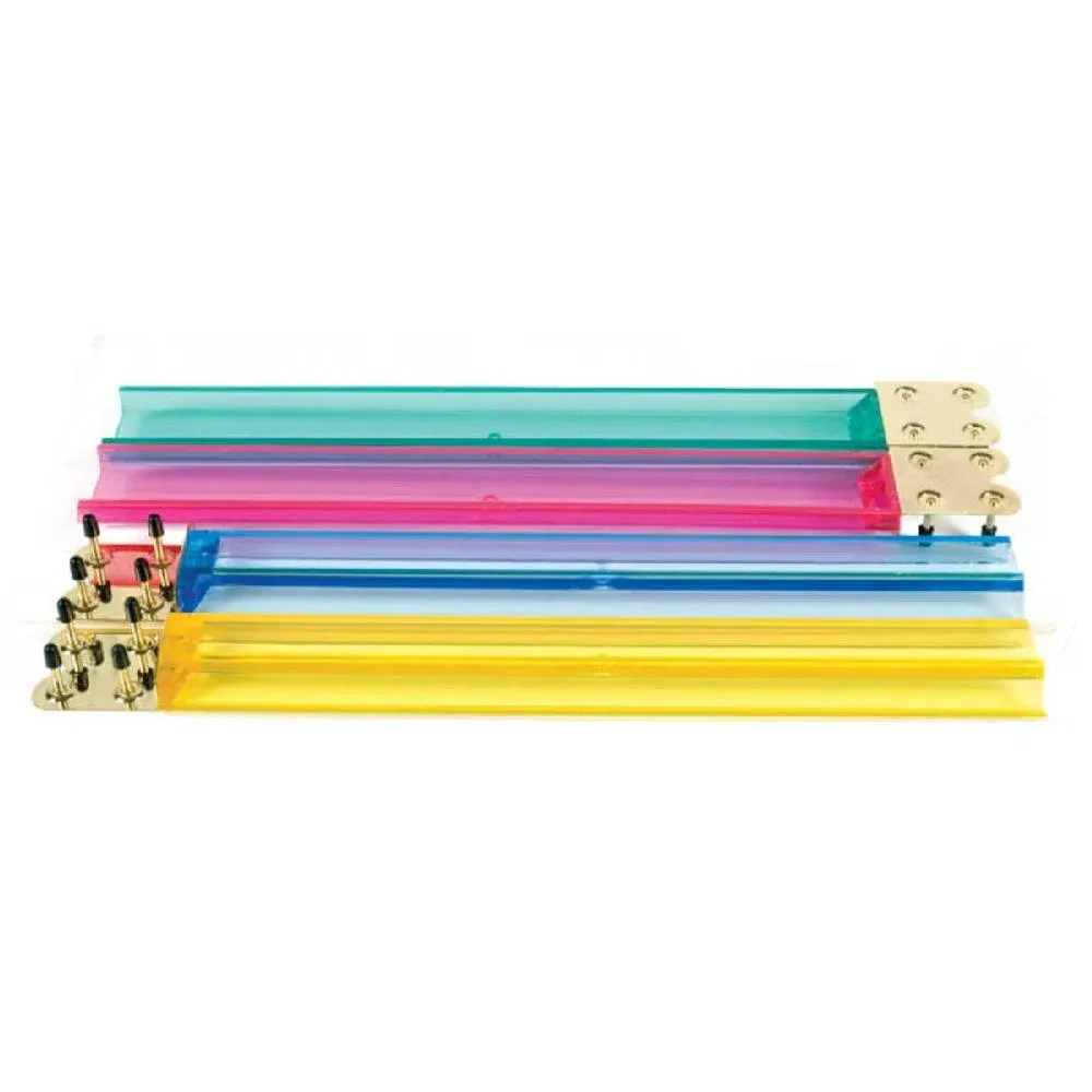 mAh Jongg Rack - Clear Multi-Color Set of 4