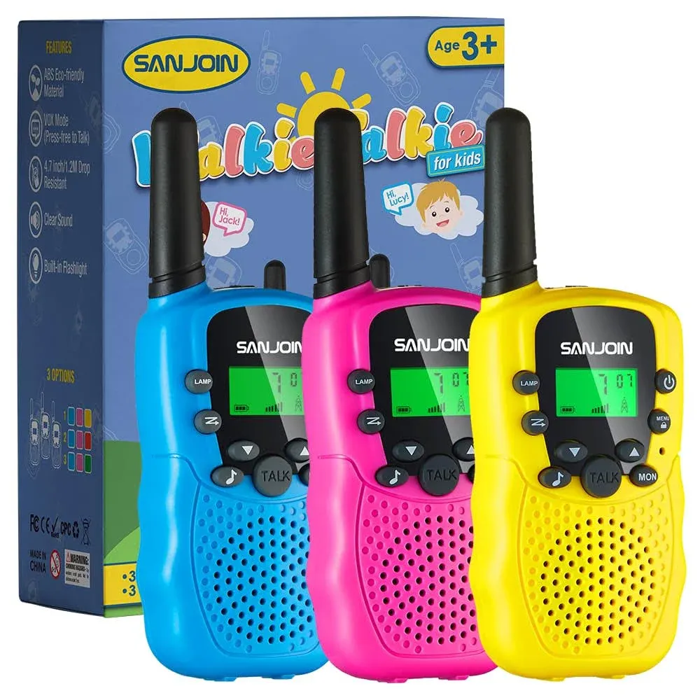 SANJOIN Walkie Talkie for Kids