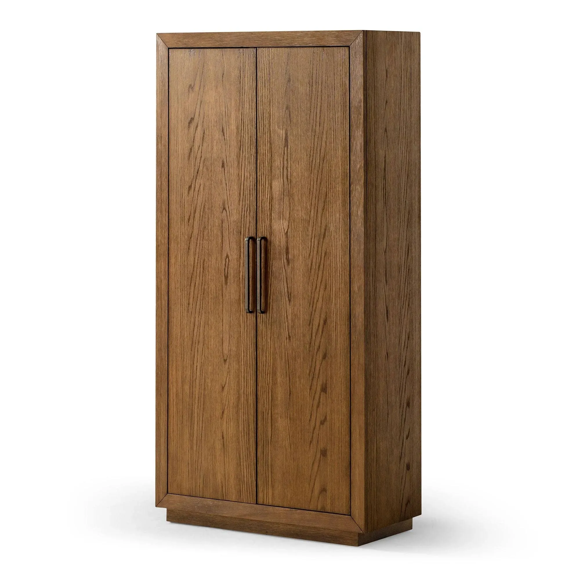 Maven Lane Uma Contemporary Wooden Cabinet in Refined Brown Finish 