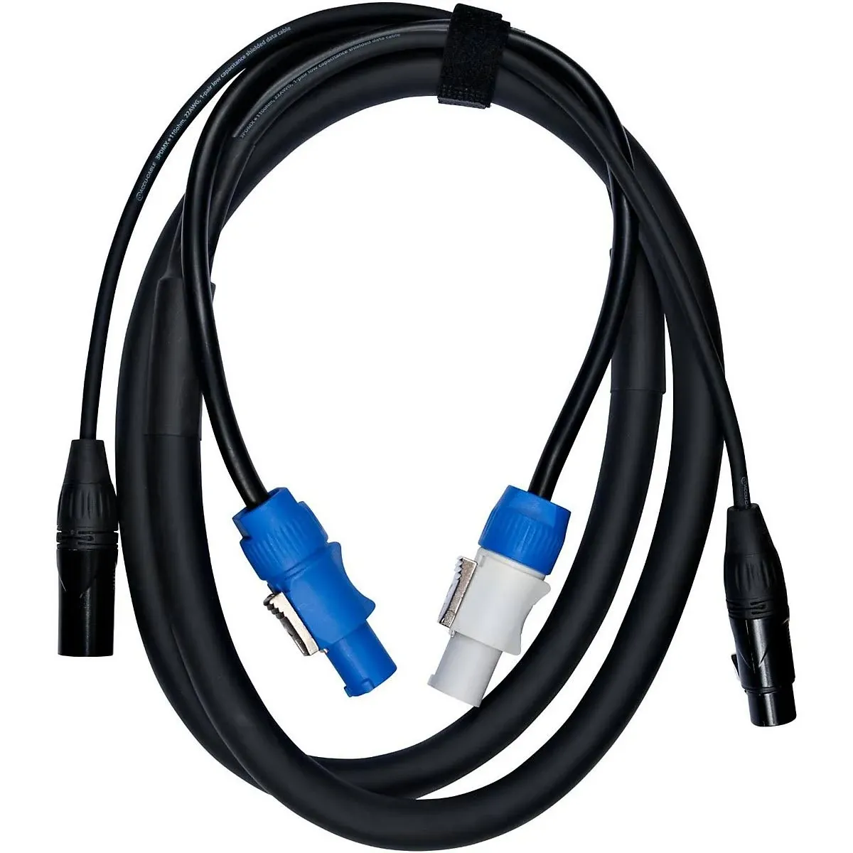 ADJ American DJ 6 Foot PowerCon 3-Pin DMX Combo Cable