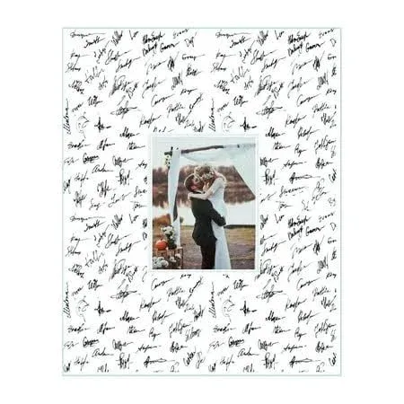 Barnwoodusa Wedding Guest Signature Mat