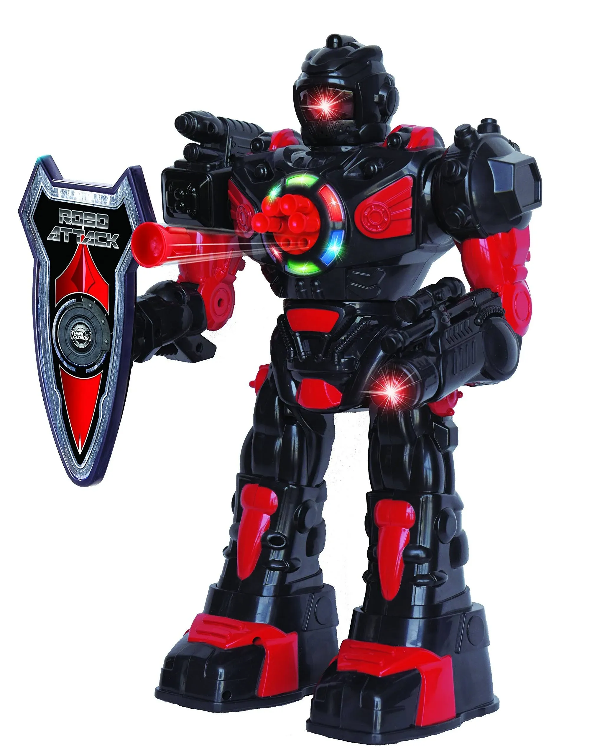 Remote Control Robot for Kids - RoboAttack Tg630-r - Black & Red - Superb Fun ..