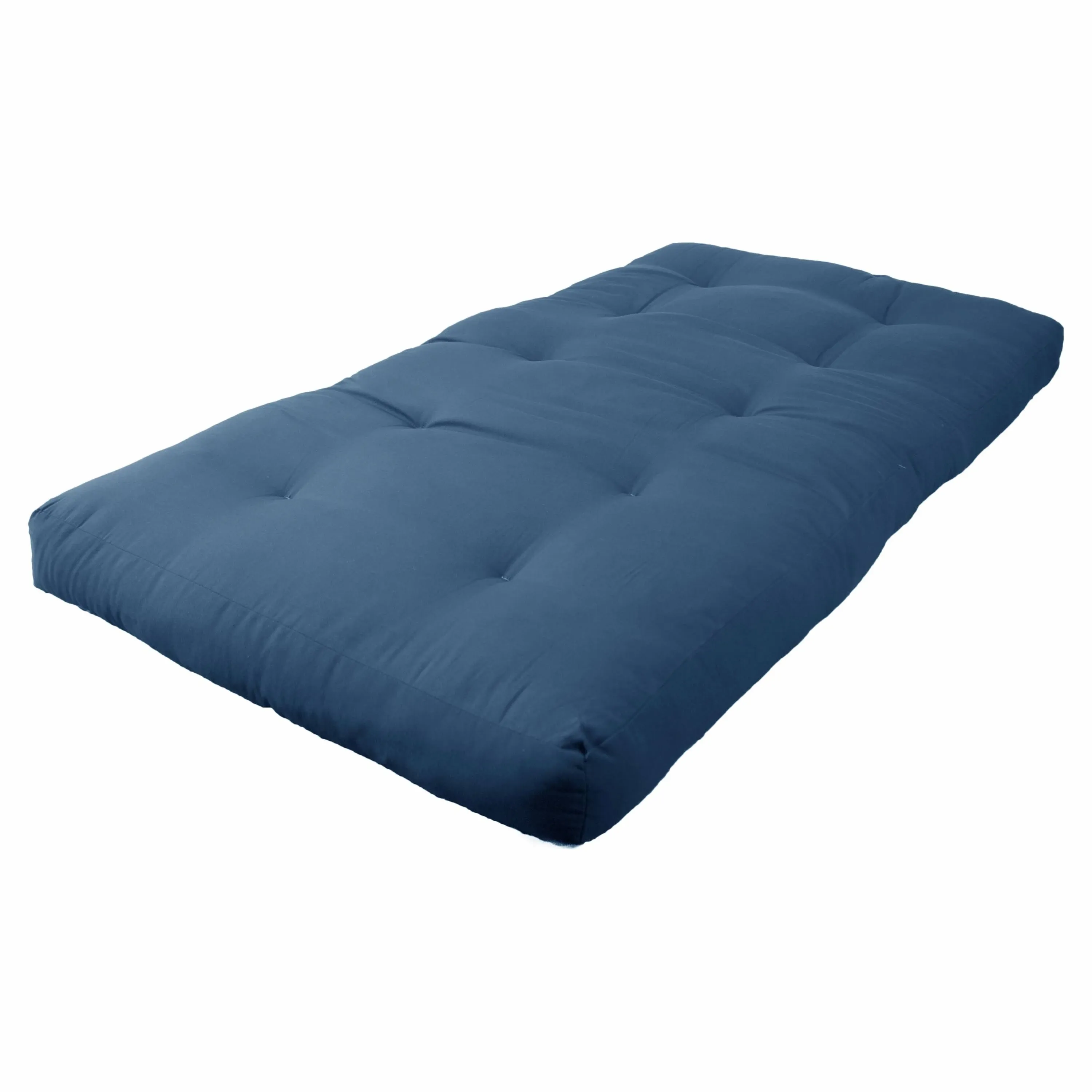 Blazing Needles Renewal 6-Inch Twill Twin-size Futon Mattress - Indigo