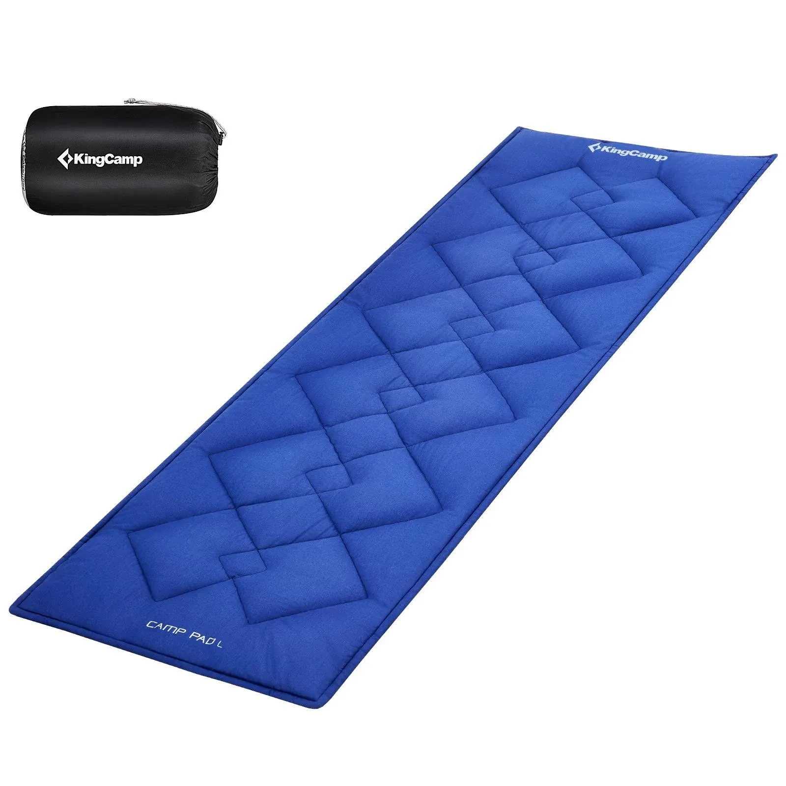 KingCamp Cot Pad for Camping, Comfortable Lightweight Mat