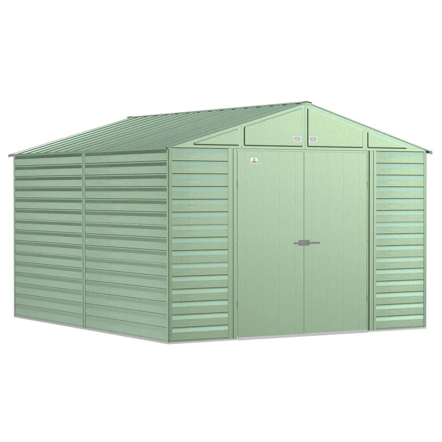 Arrow 10x12 Select Steel Storage Shed Kit - Sage Green (SCG1012SG)