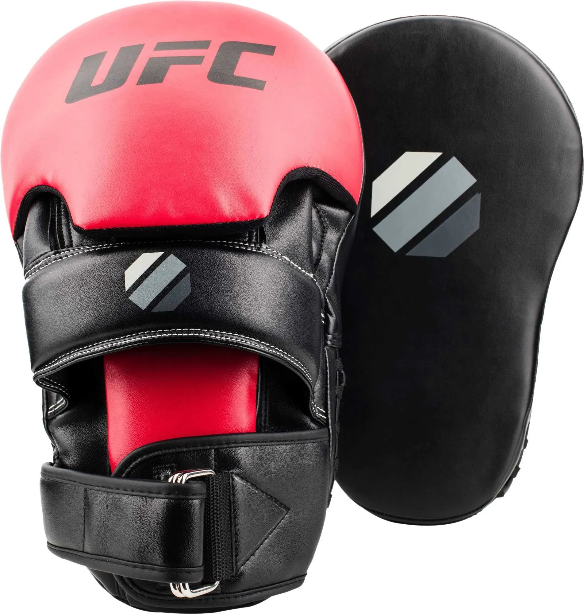 UFC Long Curved Focus Mitts (1 Pair) Focus Mitts, Black