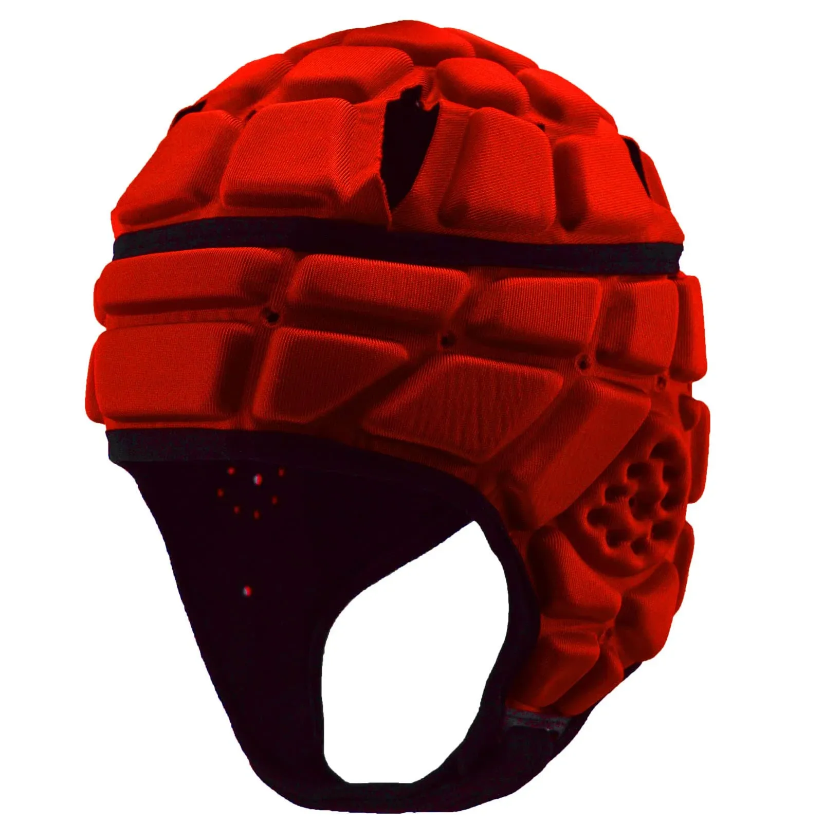 Hobrave Soft Padded Headgear Flag Football Helmet Rugby Headguards Shell for ...