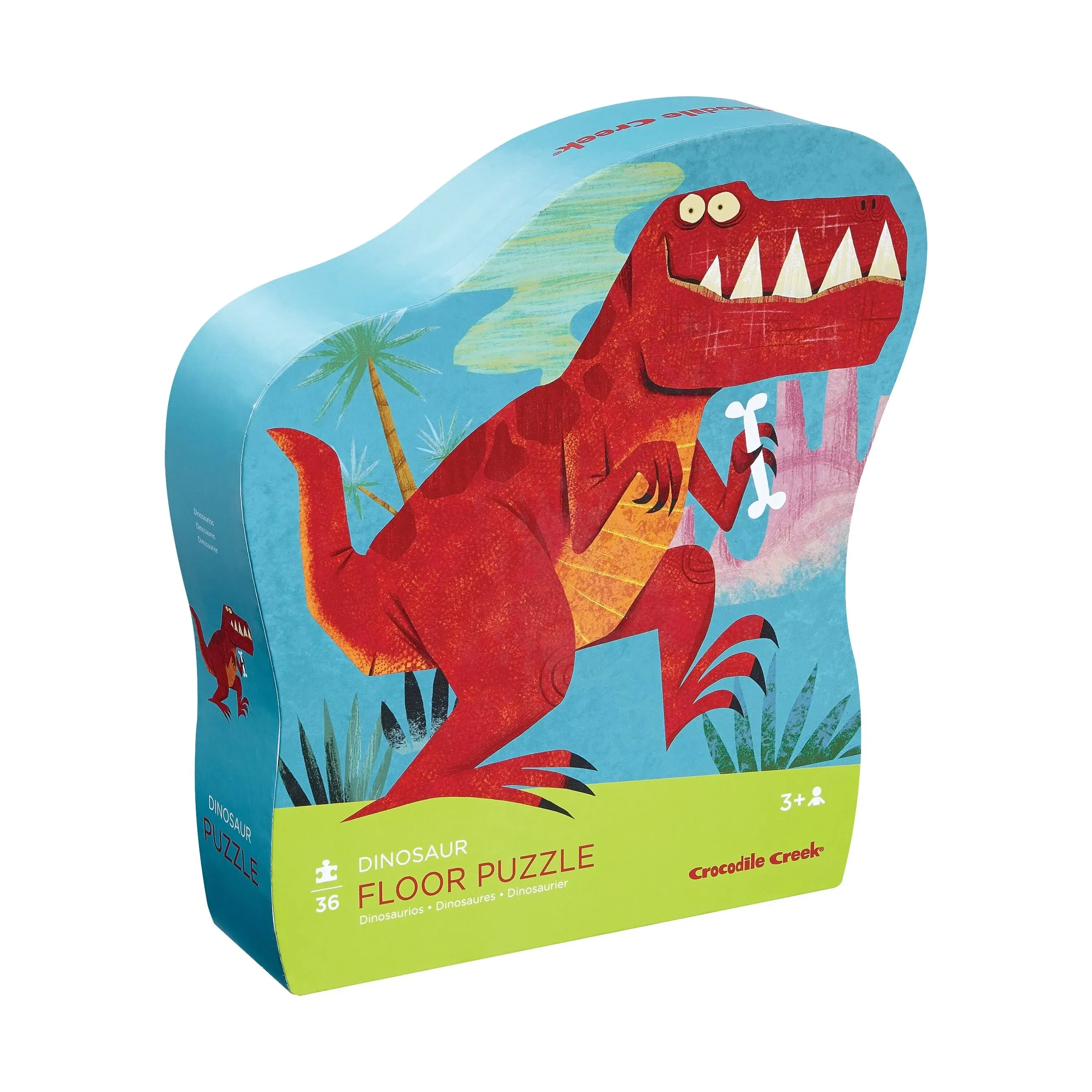 Dinosaur Floor Puzzle- 36 Piece - Dinosaur Toy In No Color