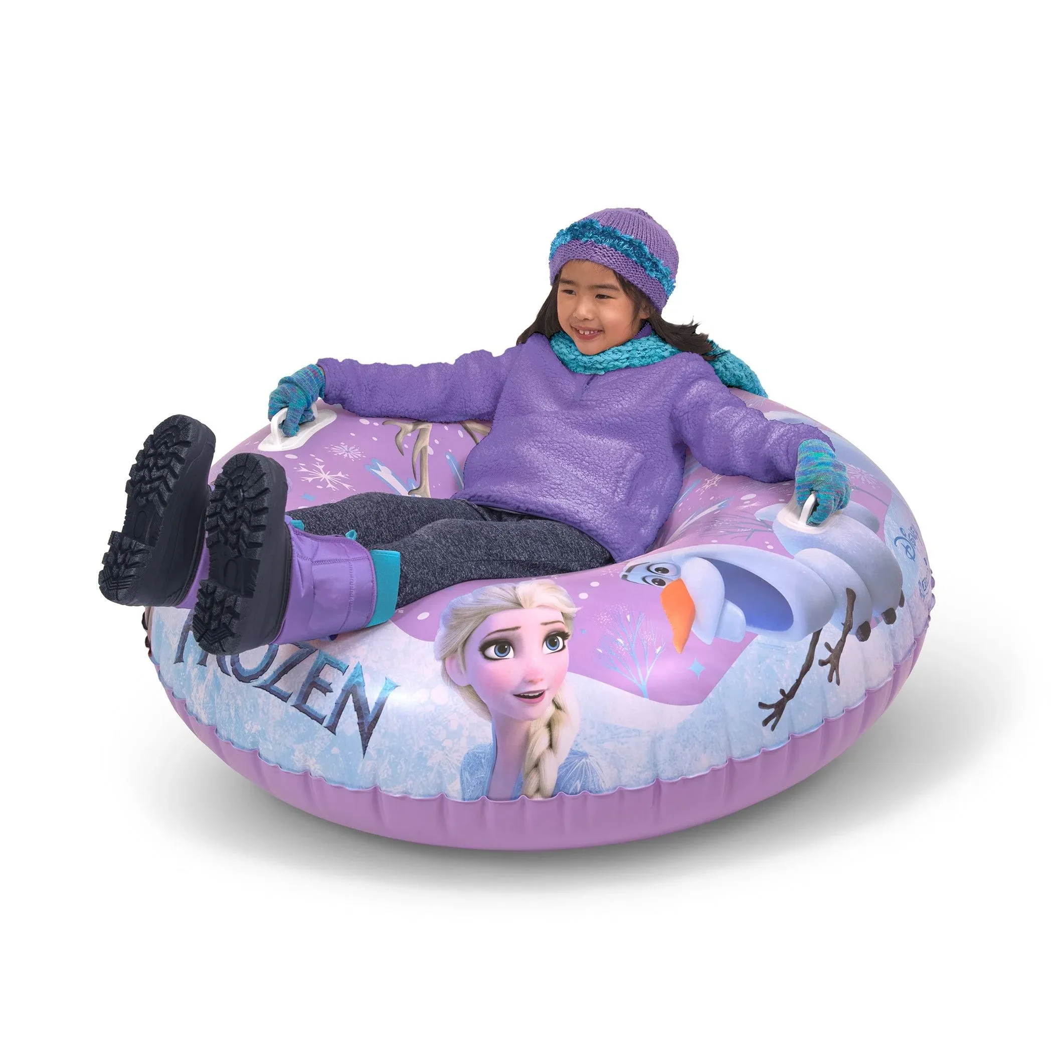 Gofloats 44" Winer Snow Tube - Disney Frozen - The Ultimate Sled and Toboggan