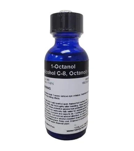 1-Octanol (Alcohol C-8, Octanol) High Purity Aroma Compound 30ml (1oz)