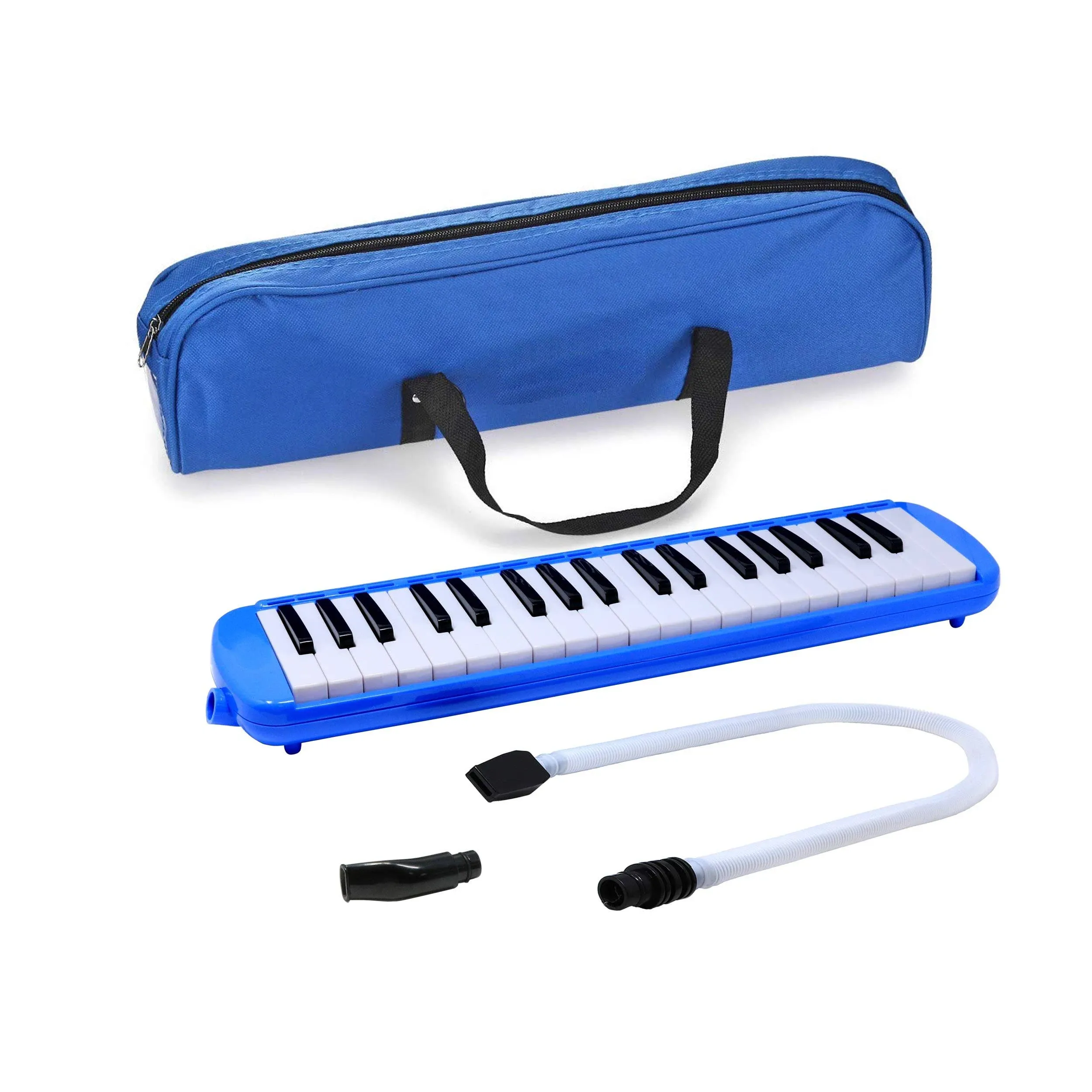 D'luca 37 Key Melodica with Case, Blue