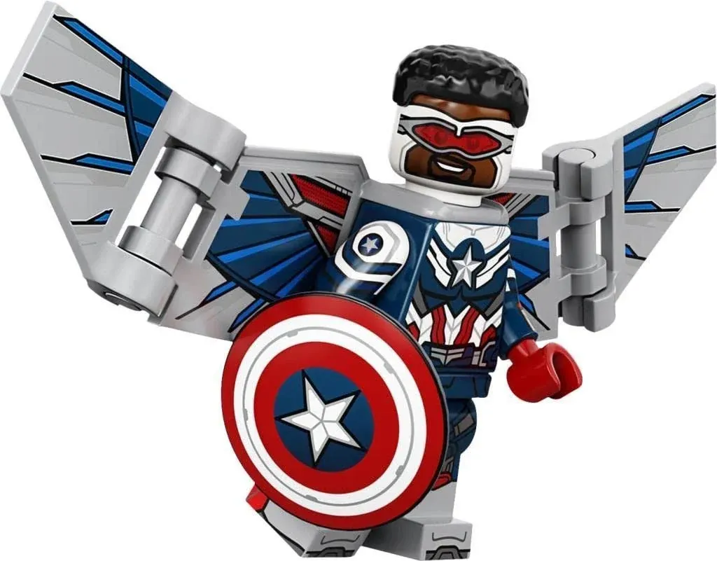 LEGO Marvel Series 1: Captain America Falcon Minifigure 71031