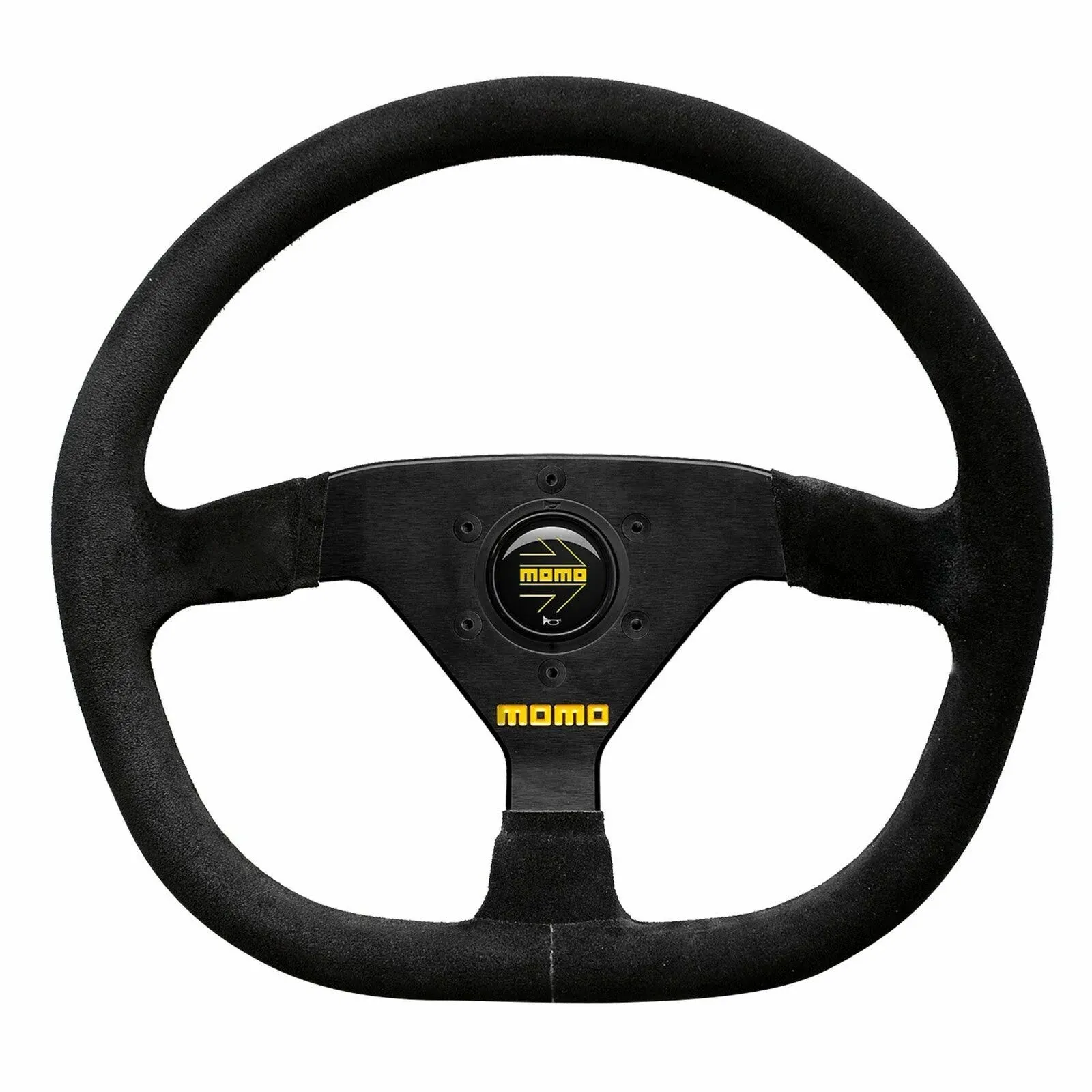 Momo Mod.88 350mm Black Suede Steering Wheel (R1988/35S)