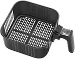 Cosori Replacement 5.8QT Black CP158, CS158 & CO158 Air Fryers, Non-Stick Fry Basket, Dishwasher Safe, C158-FB