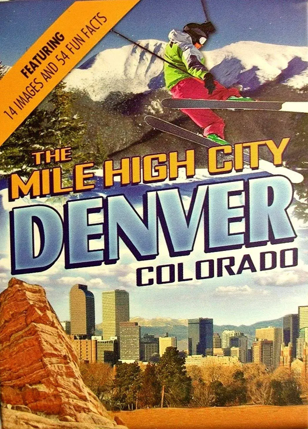 Denver Colorado The Mile High City Souvenir Playing Cards