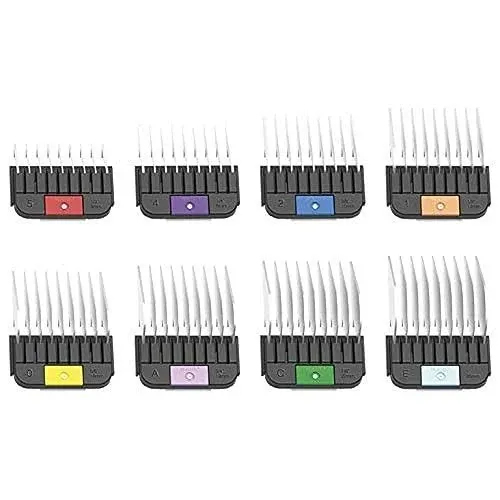 Wahl Color Code Metal Guide Combs, Multicolor, 1 Count (Pack of 1) (3390