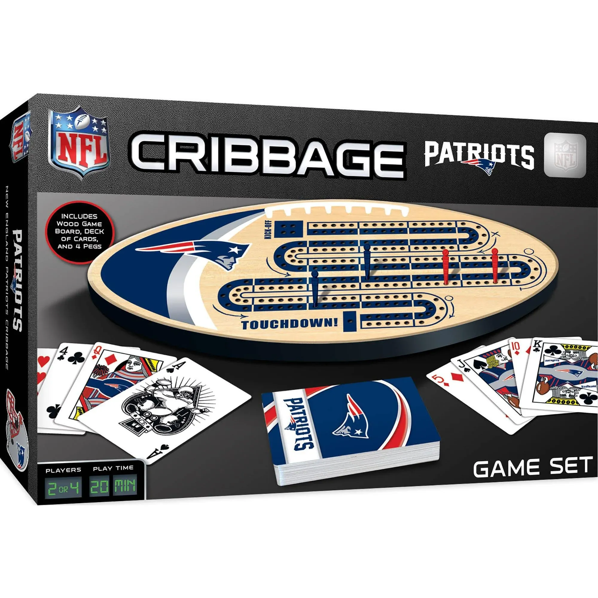 Masterpieces New England Patriots Cribbage