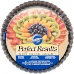 Wilton Perfect Results Round Tart/Quiche Pan, Gray, 9"