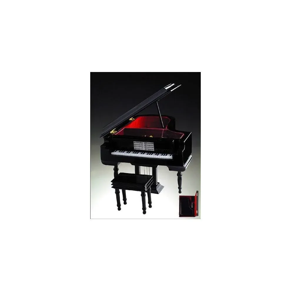 Grand Piano w Jewelry Music Box Musical Instrument BL