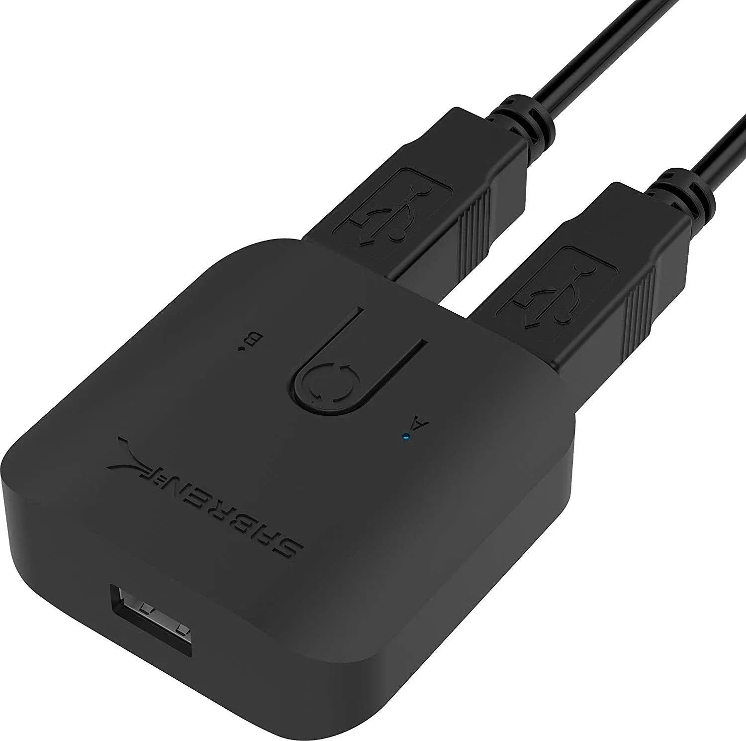 SABRENT USB 2.0 Sharing Switch for Multiple Computers and Peripherals LED Device