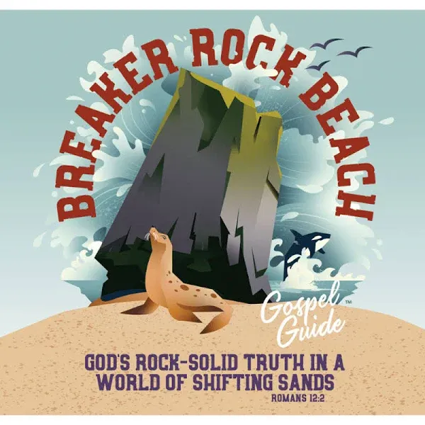 VBS-Breaker Rock Beach: Gospel Guide (2024) (Pack Of 20)