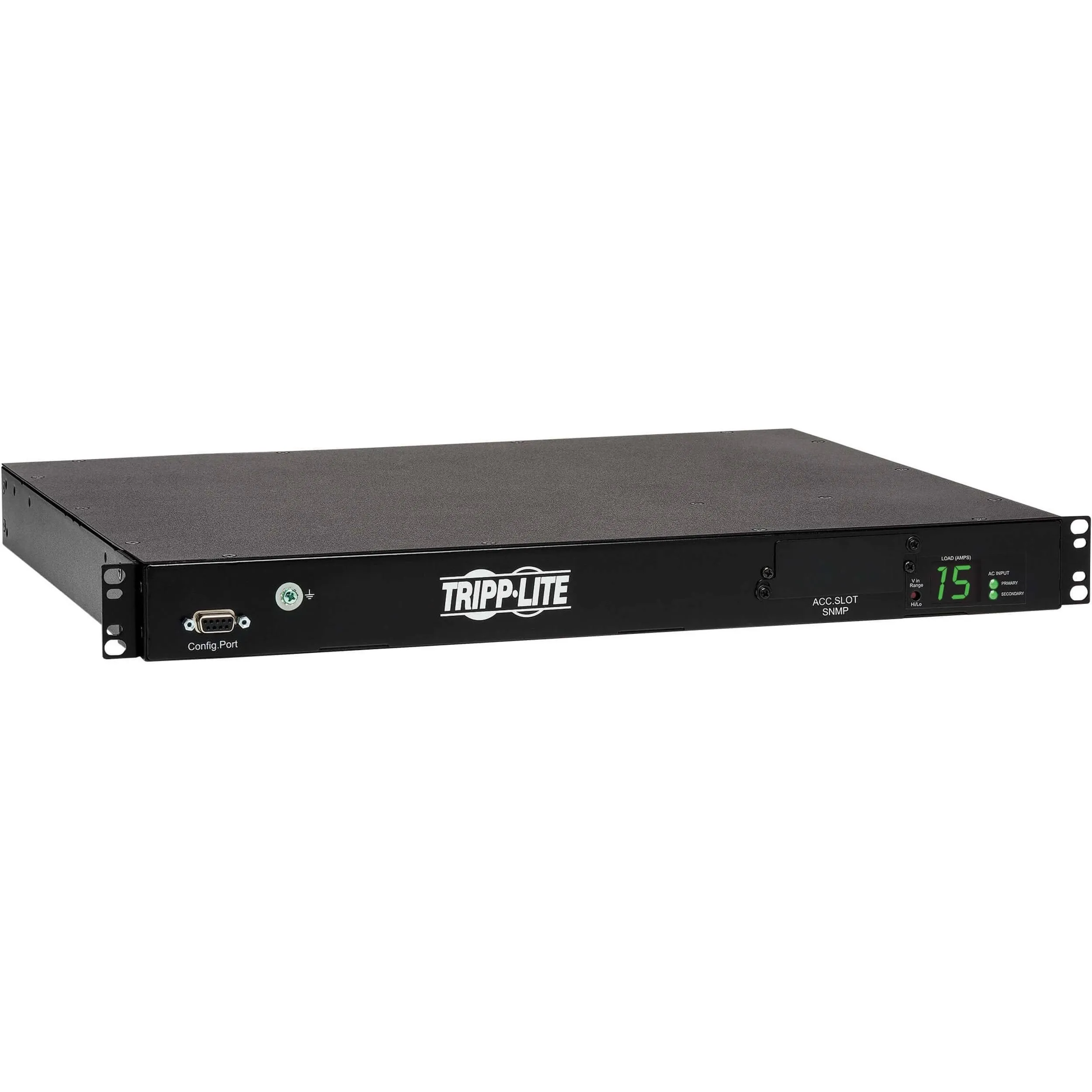 Tripp Lite PDU Switched ATS 2/2.4KW 1URM 10 C13 2 C14 3.6m Cords 200/240V ...