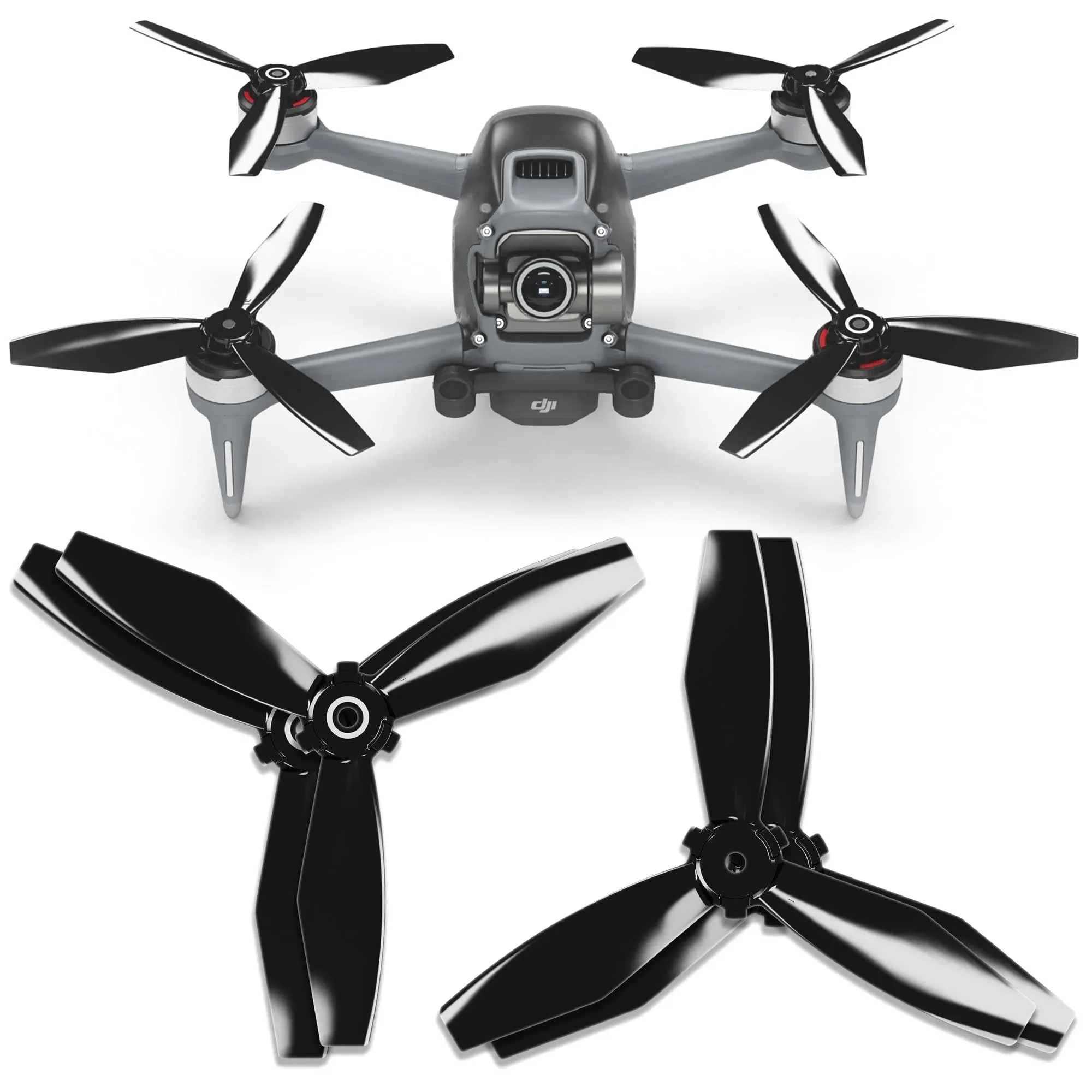 Ludicrous Propellers for DJI FPV - Black, 4 Pcs