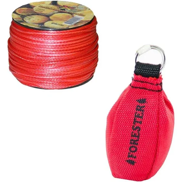 Forester 180 Foot Slick Arborist 14 Ounce Throw Line Kit