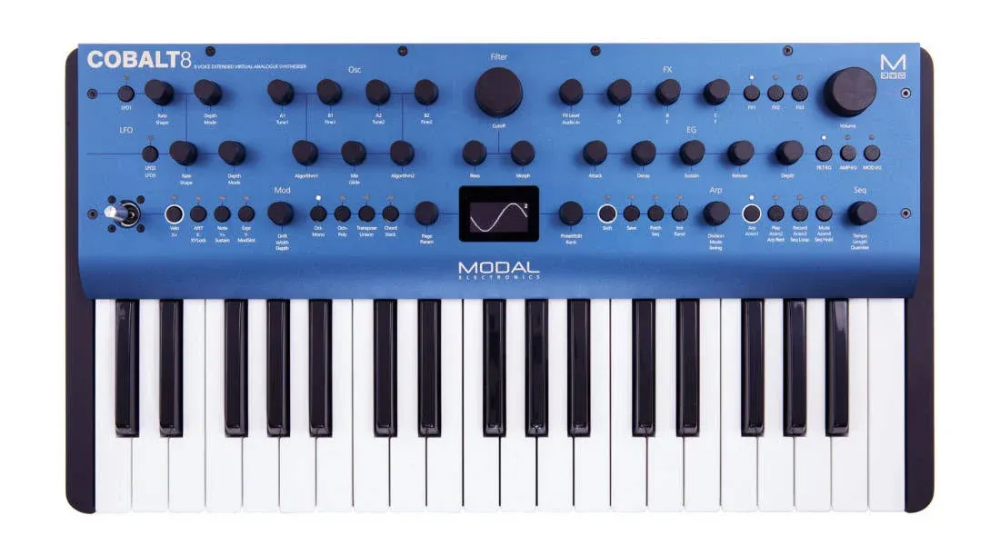 Modal Electronics Cobalt8 37-key 8-voice Extended Virtual Analog Synthesizer