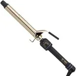 HOT TOOLS Pro Artist 24K Gold Extra Long Curling Iron/Wand | Long Lasting Defined Curls, (1-1/4 in)