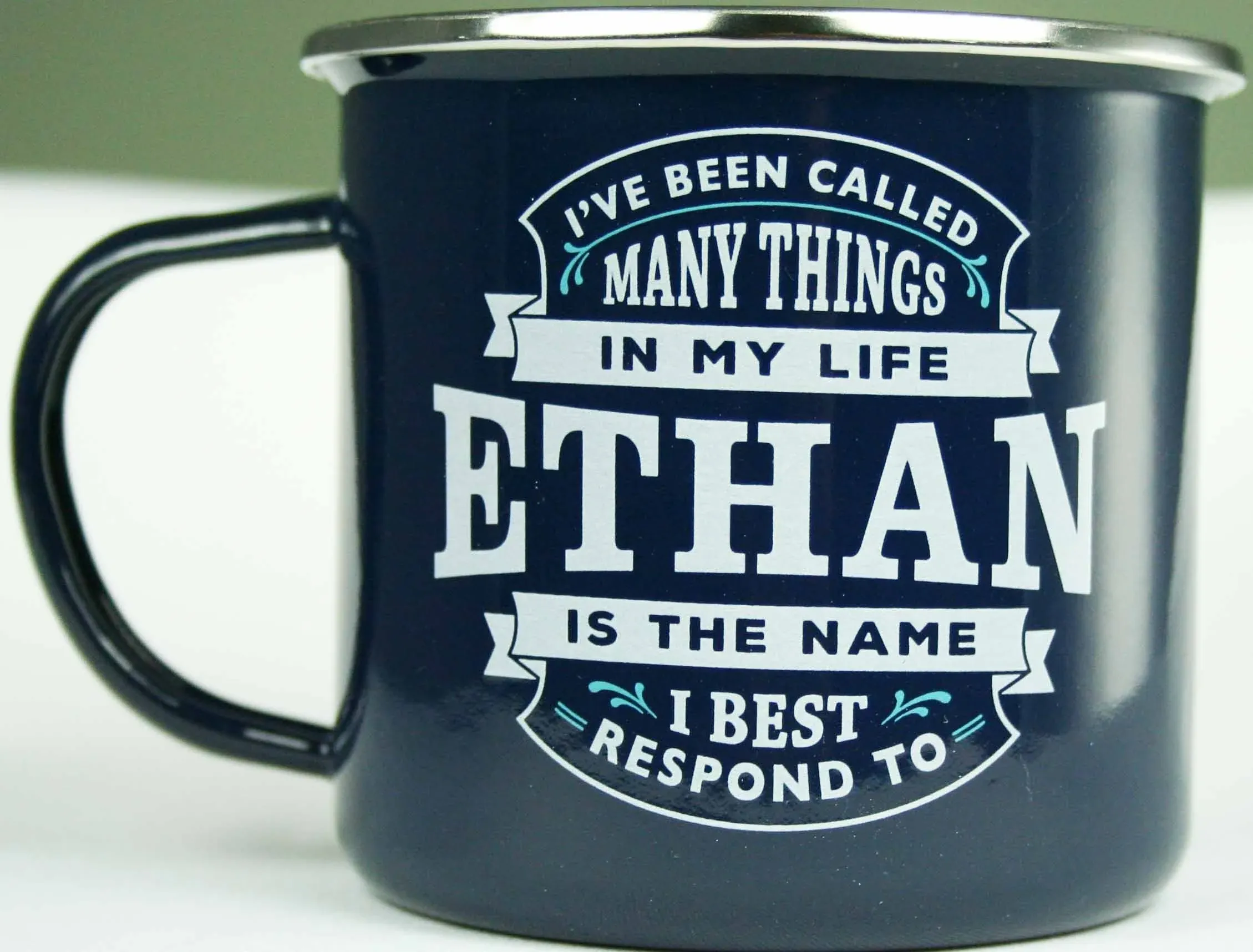 Top Guy Mugs Ethan Coffee Mugs, Large, Multicolor