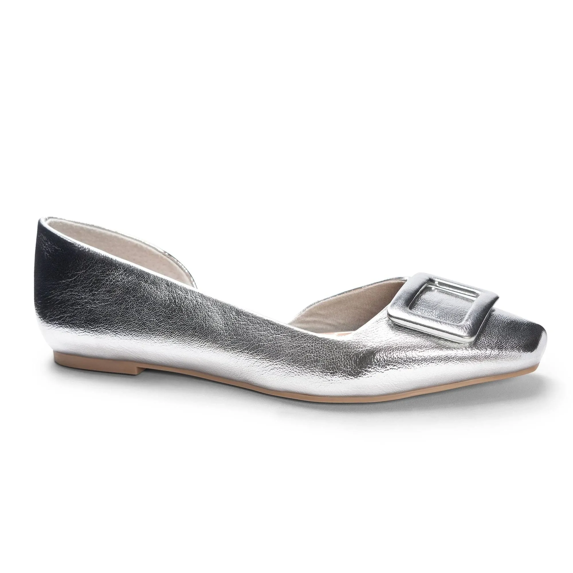 Chinese Laundry Raelynn Women's Shoes Silver Metallic : 9.5 M