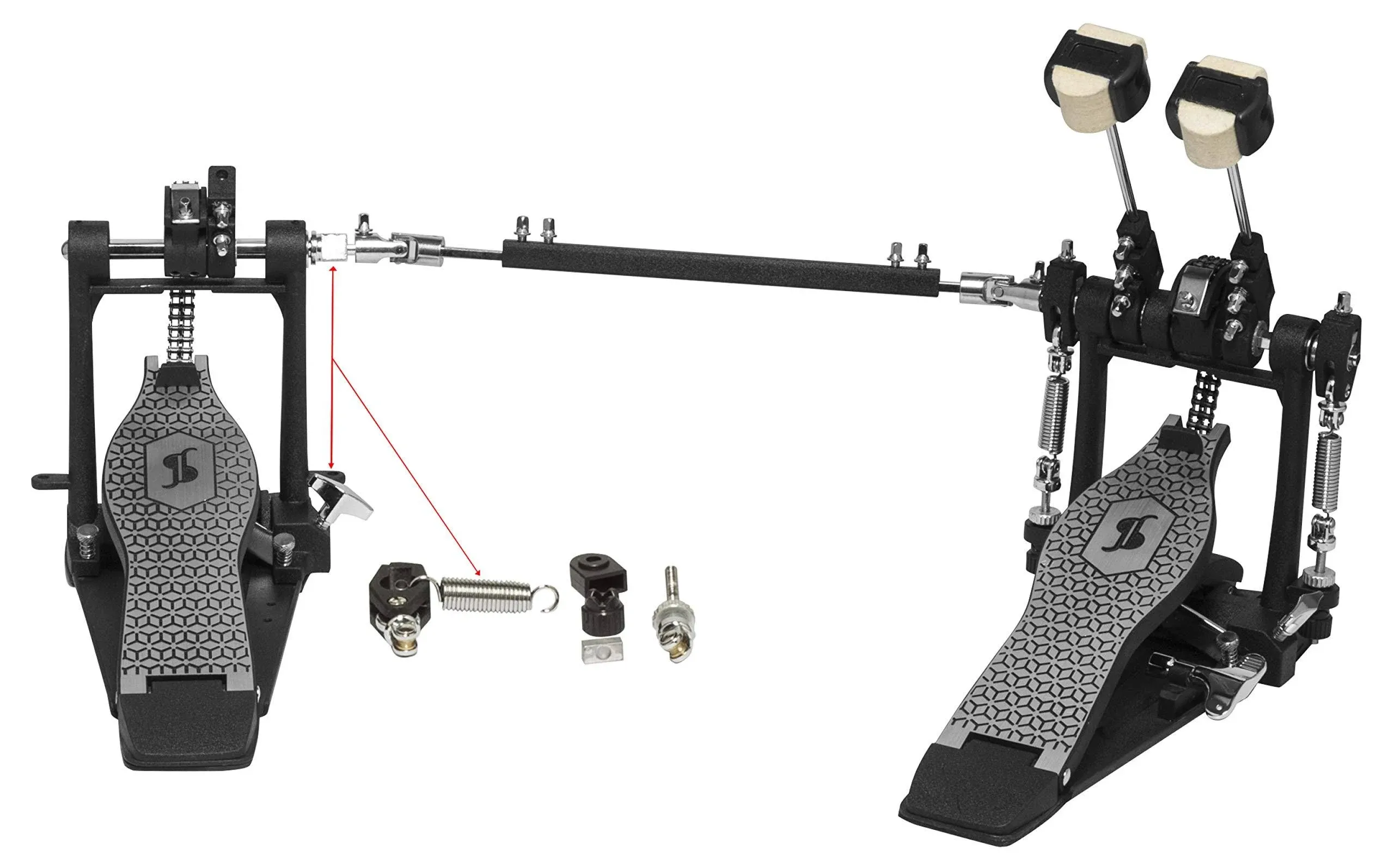 Double bass drum pedal, 52 series