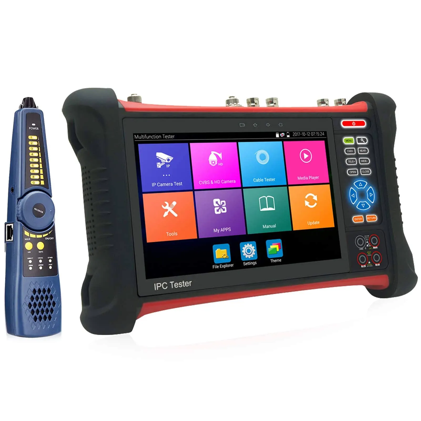 Rsrteng X7-MOVTADHS 4K Camera Monitor CCTV Tester Full Feature DMM OPM VFL TDR