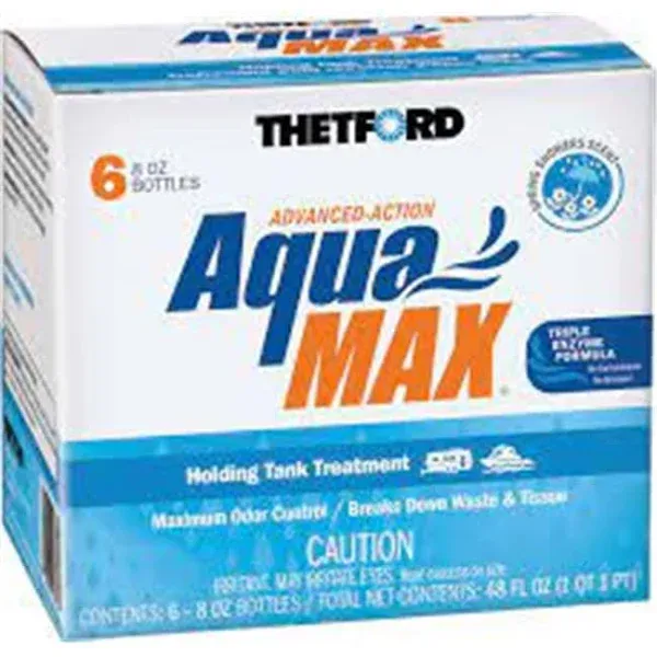 Thetford 6-80 oz AquaMax Spring Showers Bottles- Pack of 4