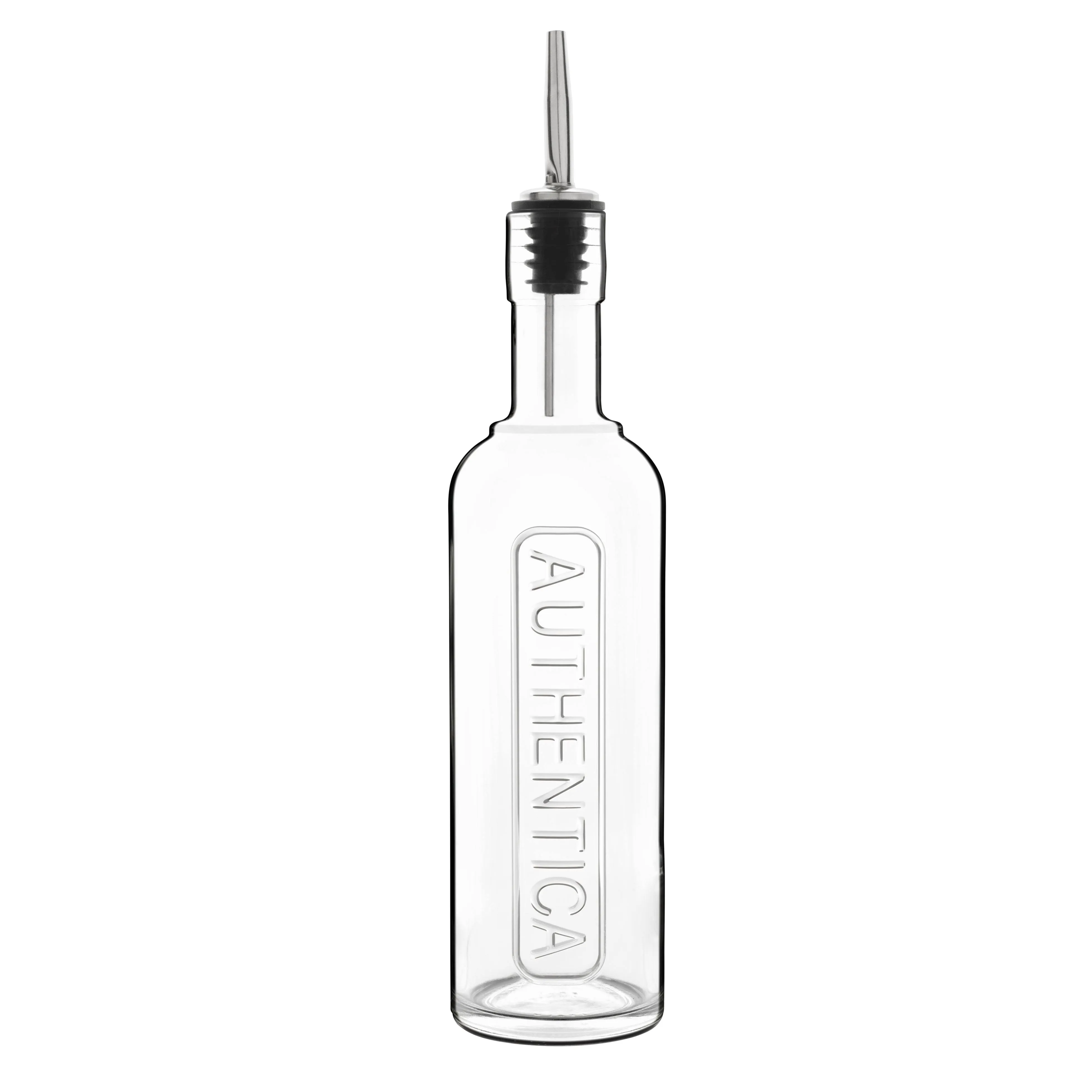 Luigi Optima 17 Oz Authentica Bottle with Silicone Stainless Steel Pourer