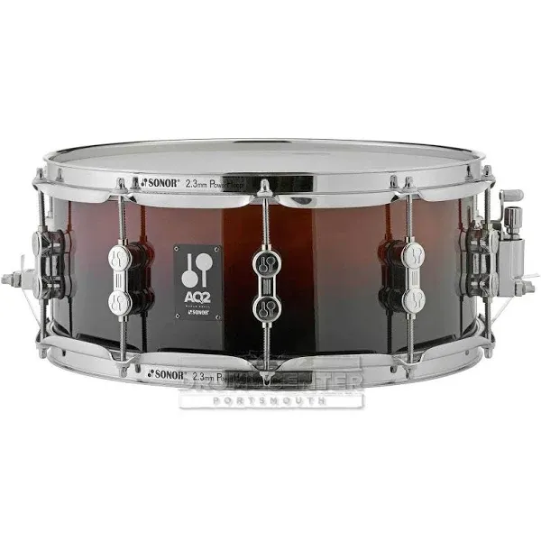 Sonor AQ2 13&#034; x 6&#034; Maple Brown Fade Lacquer Snare Drum AQ2-1306-SDW-B<wbr/>RF