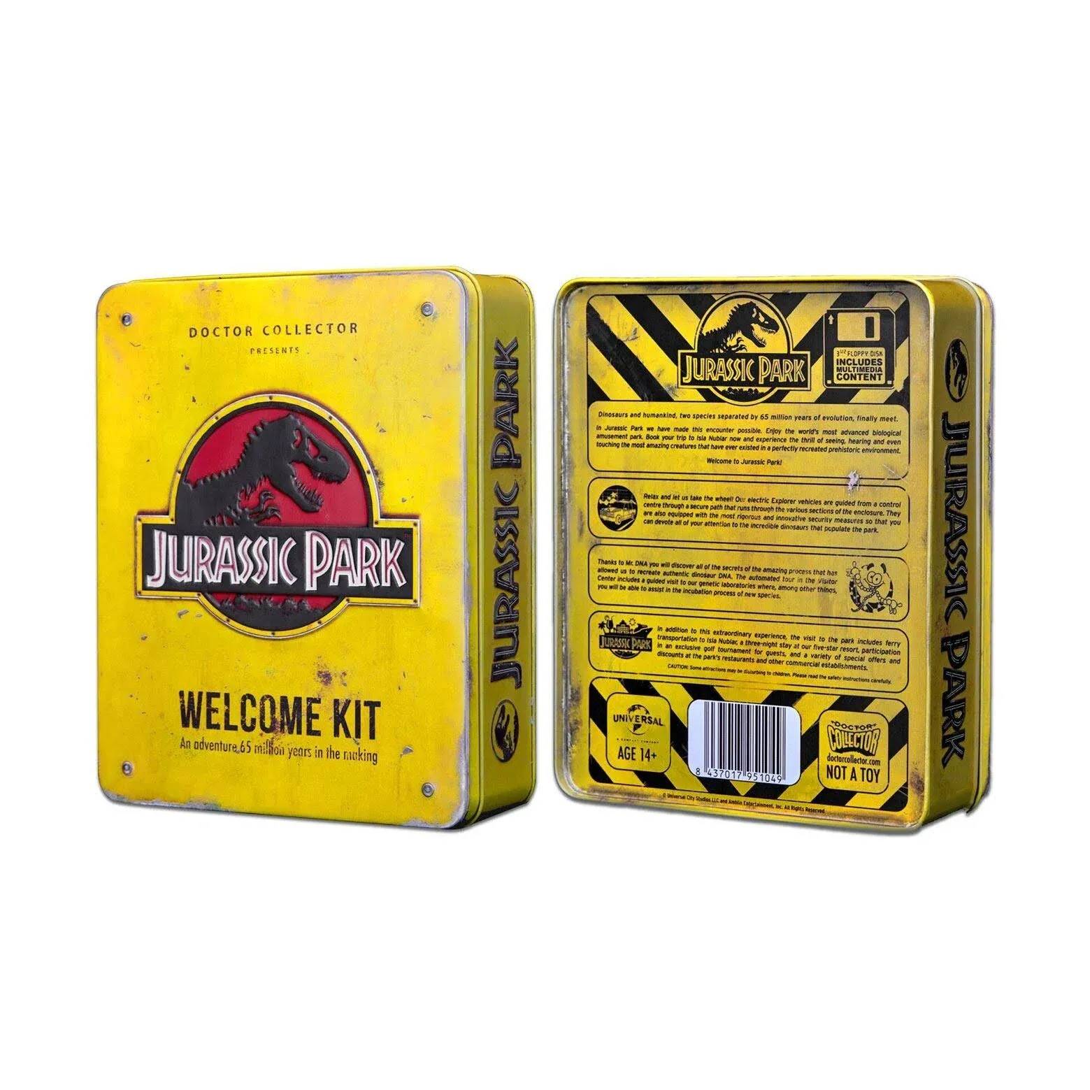 Doctor Collector Jurassic Park- Welcome Kit