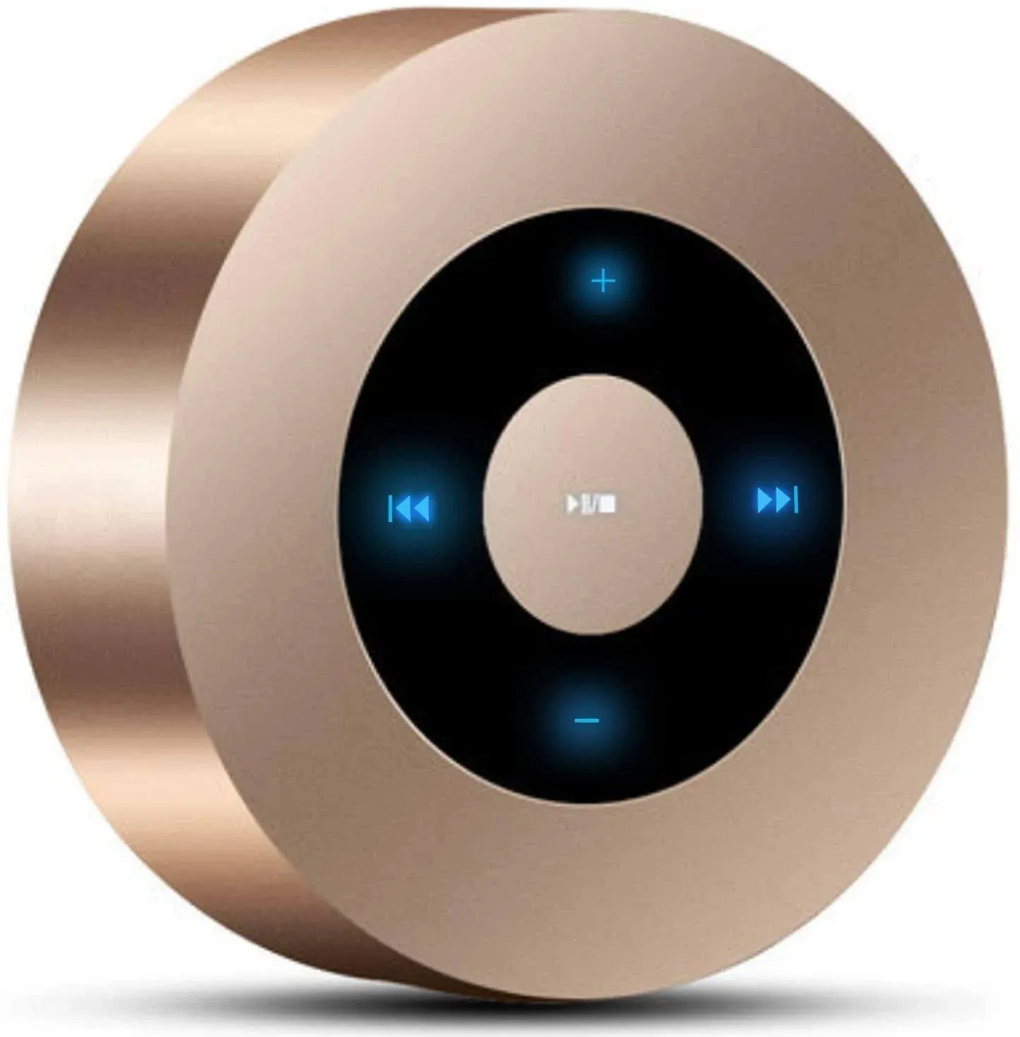 YIDAOYI LED Touch Bluetooth Speaker Portable Wireless Speakers with HD, Gold