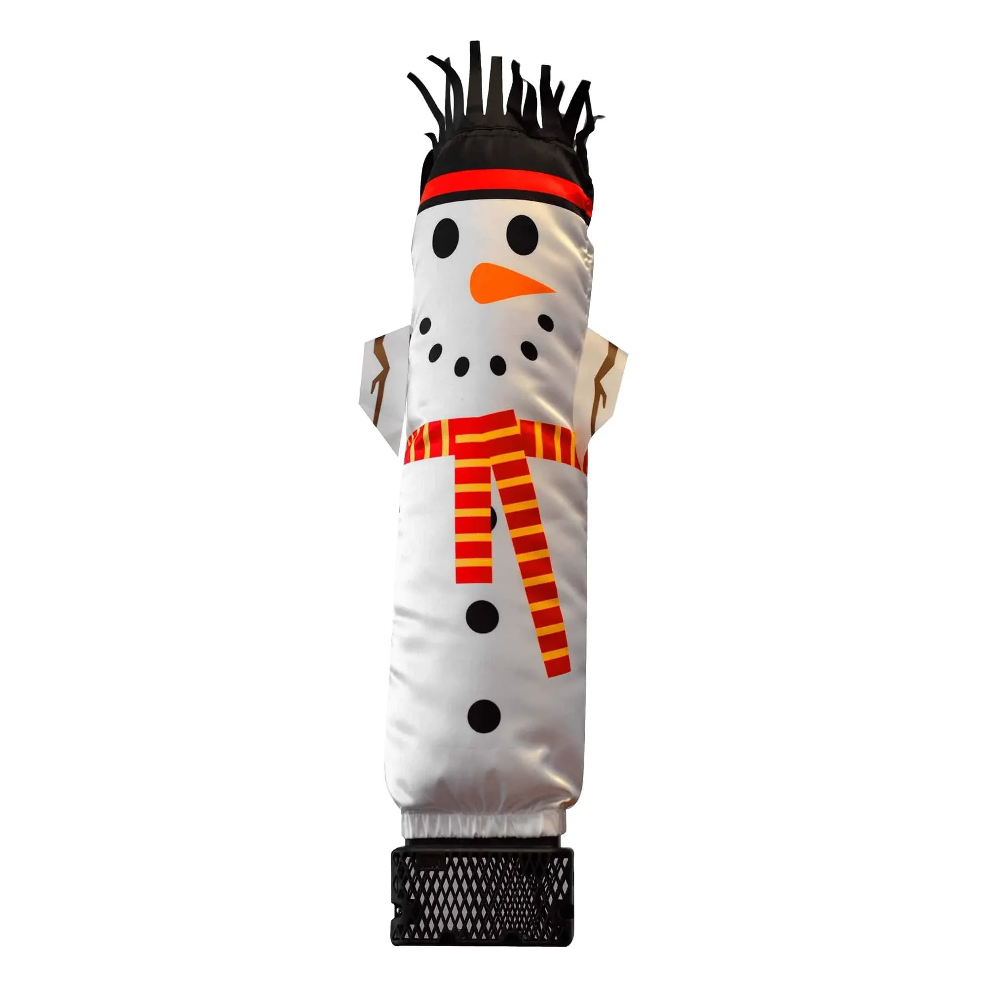 LookOurWay Mini Air Dancers Inflatable Tube Man Set Desktop size, Christmas Snowman