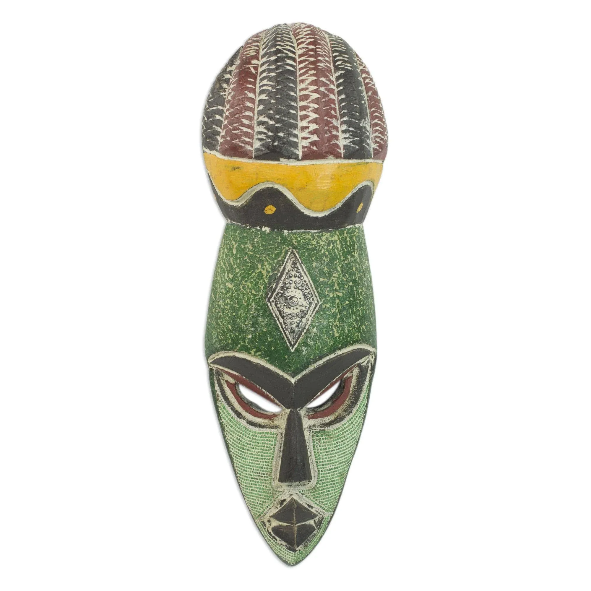 NOVICA 184988" God S Gift Nigerian Wood Mask