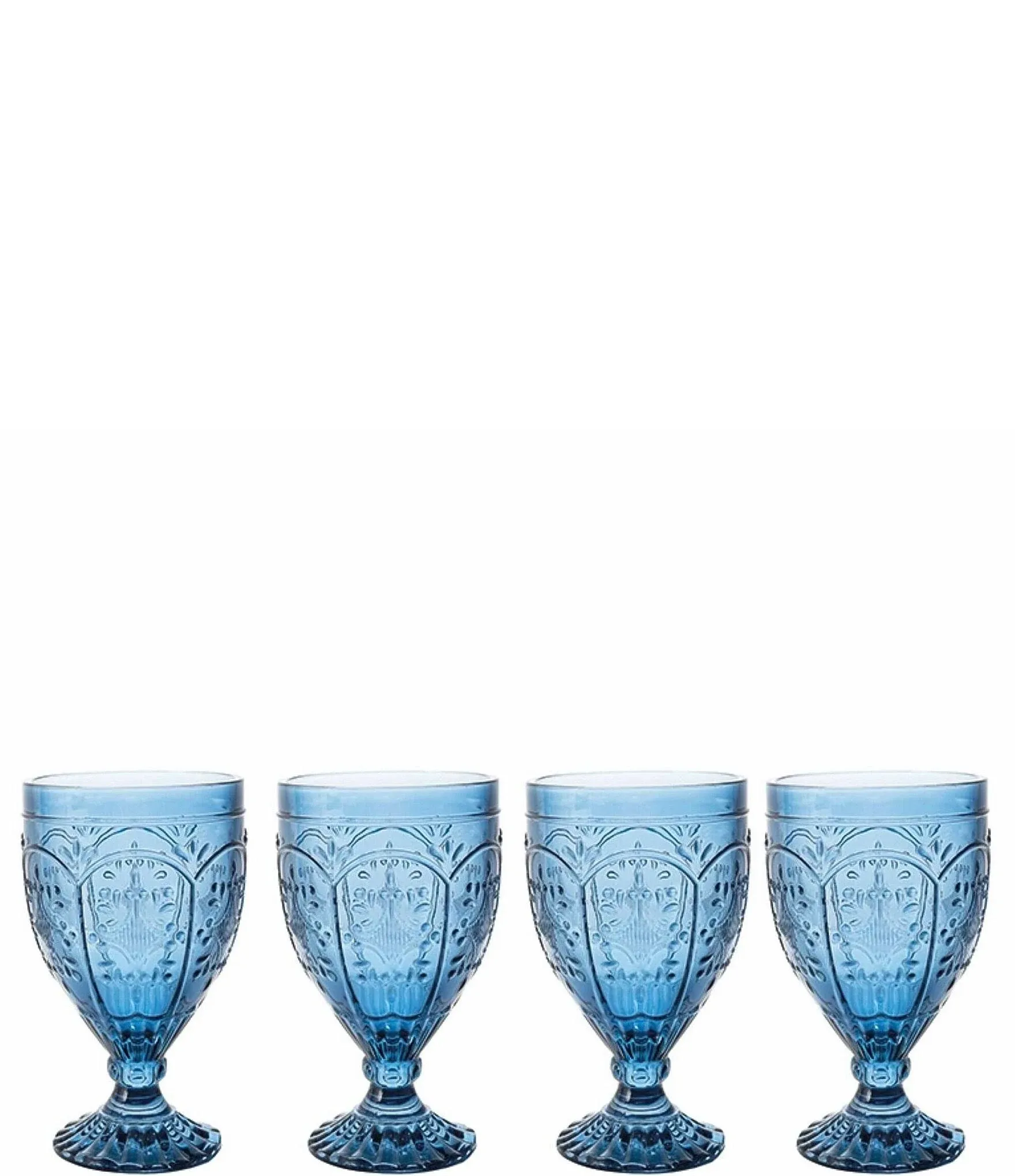 Fitz and Floyd Trestle Goblets (Set of 4)