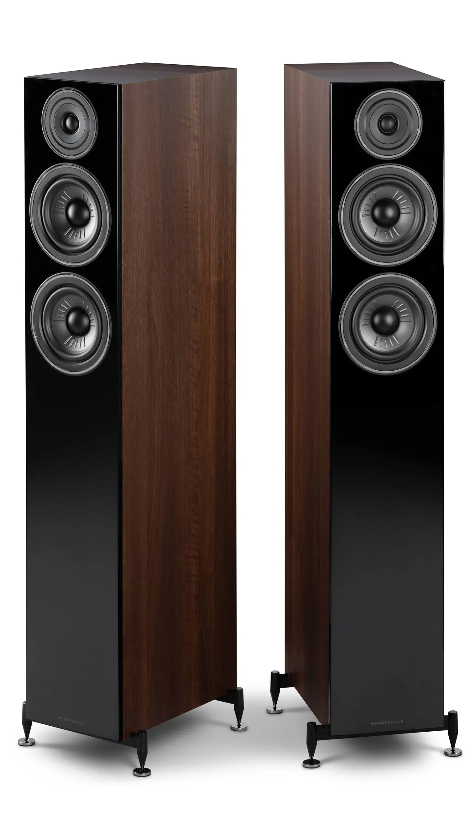 Wharfedale Diamond 12.4 Floor-standing Speaker - Walnut