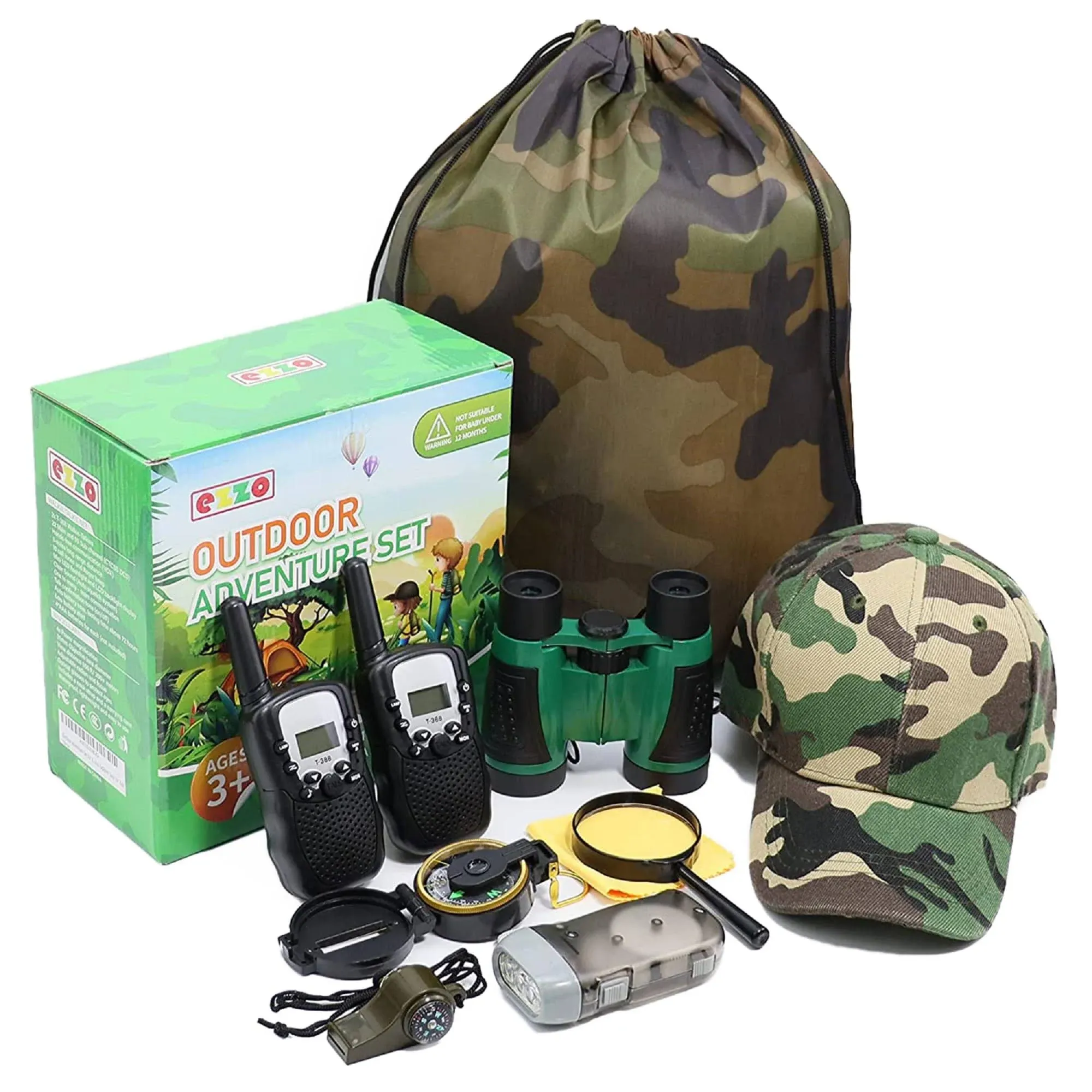 Outdoor Adventure Set Backyard Exploration Camping Safari Hunting Toys  | eBay